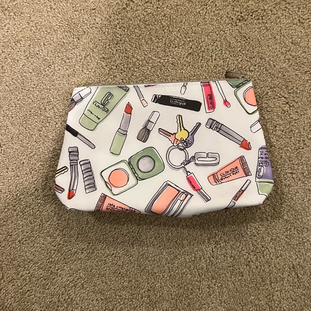 Clinique make up bag